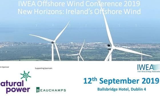 Beauchamps Proud to Sponsor IWEA Offshore Wind Conference 2019