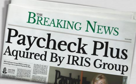 Beauchamps advise Paycheck Plus on its acquisition by IRIS Software Group