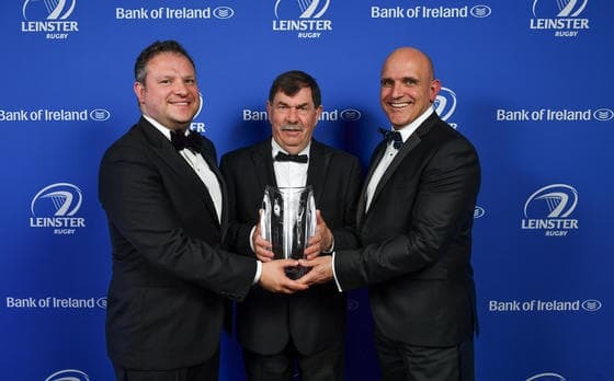 Beauchamps proudly sponsors the Contribution to Leinster Rugby award at this year039s Leinster Awards Ball