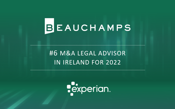 Beauchamps was ranked sixth among Mamp A legal advisers in Ireland