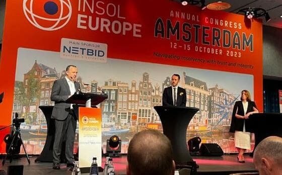 President Barry Cahir Opened the 42nd INSOL Europe Congress with a record breaking turnout